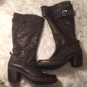manasdesign tall Italian leather boots